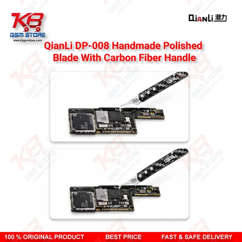 QianLi DP-008 Hand Polished Glue Removal Blade with Carbon Fiber Handle – Motherboard Repair Knife