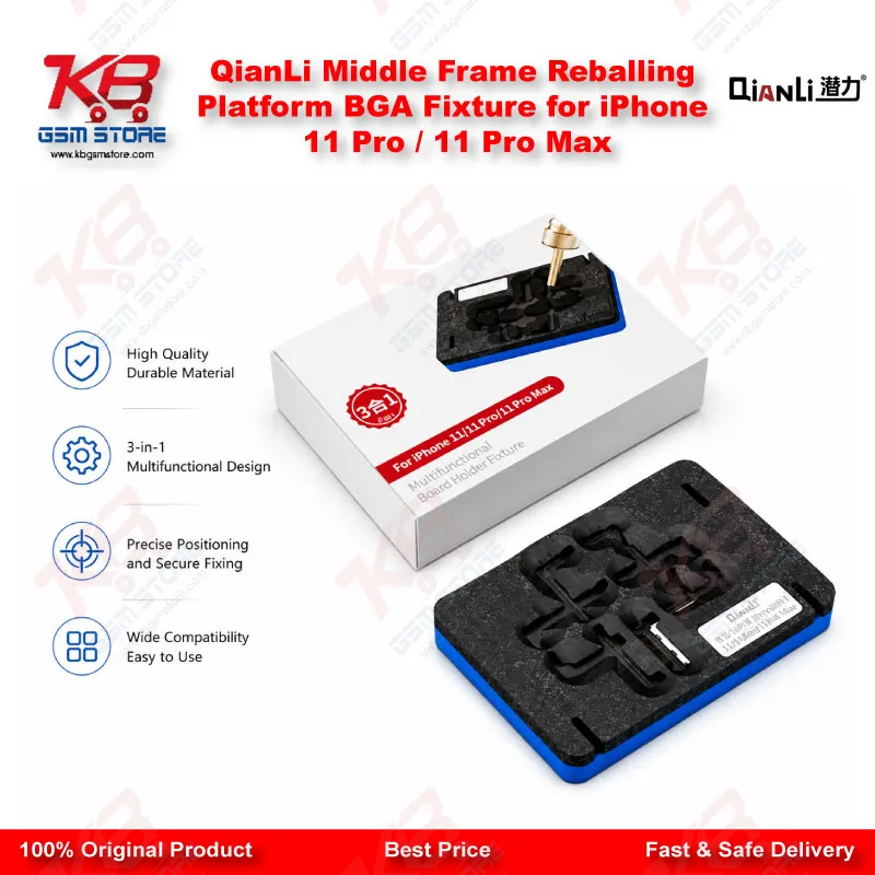 QianLi Middle Frame Reballing Platform BGA Fixture for iPhone 11 Pro  11 Pro Max