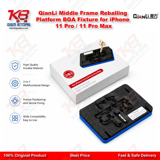 QianLi Middle Frame Reballing Platform BGA Fixture for iPhone 11 Pro  11 Pro Max