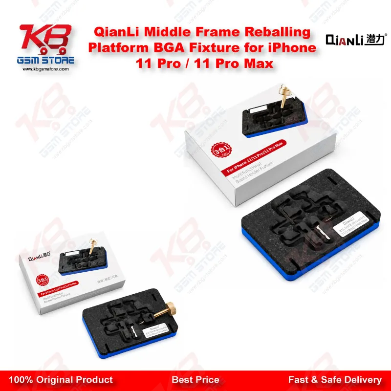 QianLi Middle Frame Reballing Platform BGA Fixture for iPhone 11 Pro  11 Pro Max
