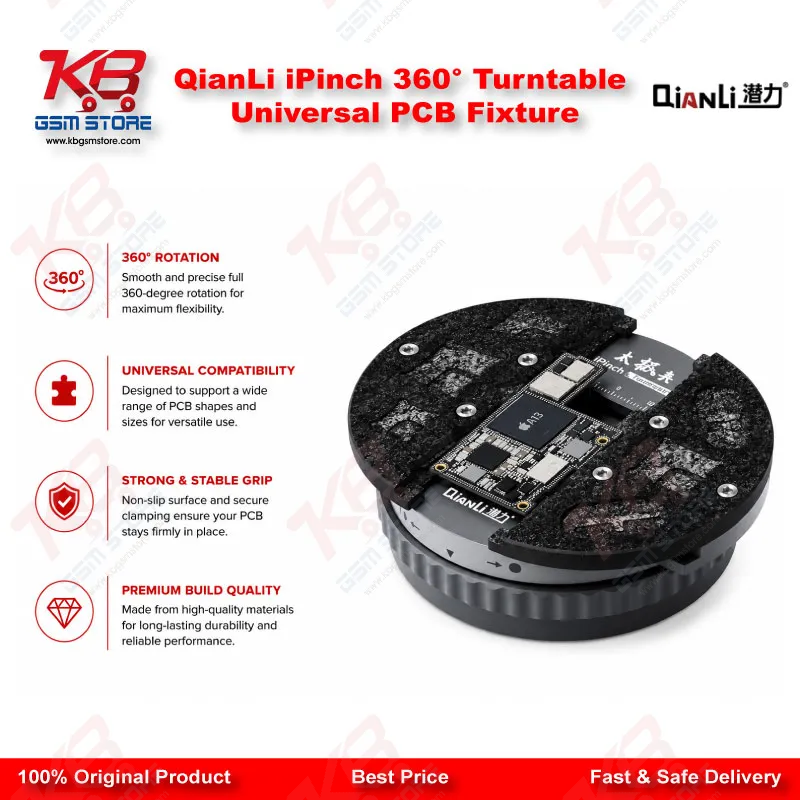 QianLi iPinch 360° Turntable Universal PCB Fixture