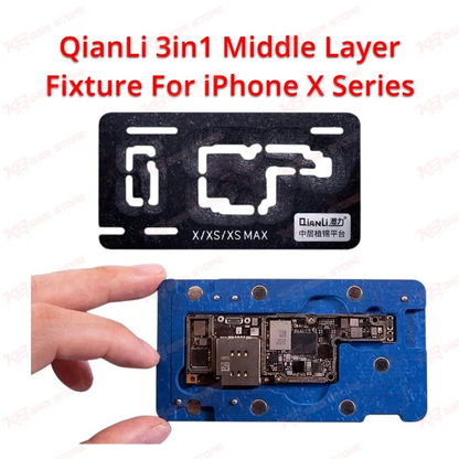 QianLi 3in1 Middle Layer Fixture For iPhone X Series