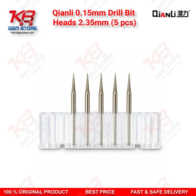 Qianli 0.15mm Drill Bit Heads 2.35mm (5 pcs) PCB Micro Drill