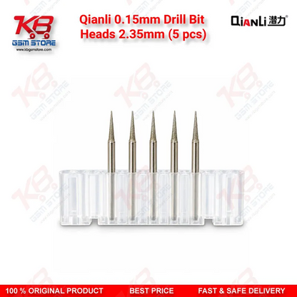 Qianli 0.15mm Drill Bit Heads 2.35mm (5 pcs) PCB Micro Drill