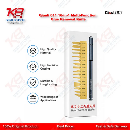Qianli 011 16-in-1 Multi-Function Glue Removal Knife
