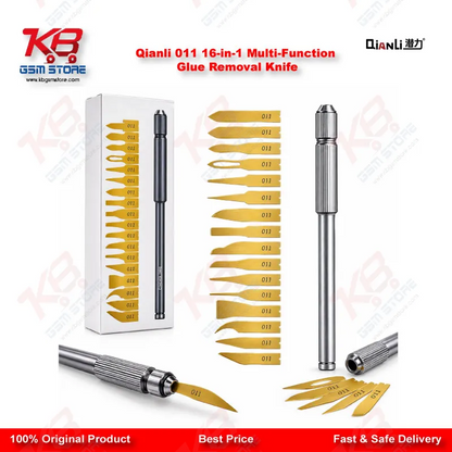 Qianli 011 16-in-1 Multi-Function Glue Removal Knife