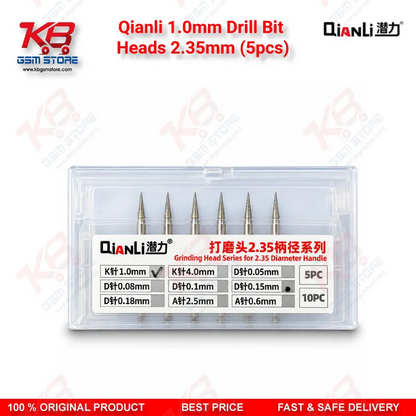Qianli 1.0mm Drill Bit Heads 2.35mm (5pcs) for Grinding Pen