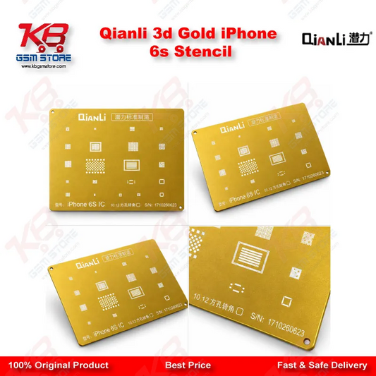 Qianli 3d Gold iPhone 6s Stencil