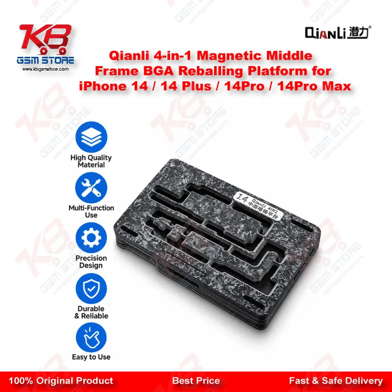 Qianli 4-in-1 Magnetic Middle Frame BGA Reballing Platform