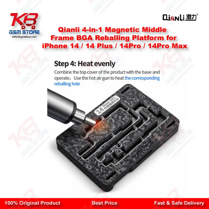 Qianli 4-in-1 Magnetic Middle Frame BGA Reballing Platform