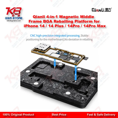Qianli 4-in-1 Magnetic Middle Frame BGA Reballing Platform