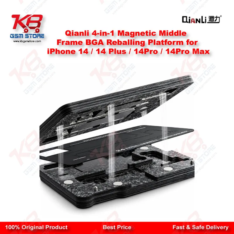 Qianli 4-in-1 Magnetic Middle Frame BGA Reballing Platform