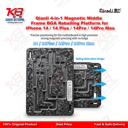 Qianli 4-in-1 Magnetic Middle Frame BGA Reballing Platform