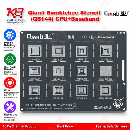 Qianli Bumblebee Stencil (QS144) CPU+Baseband