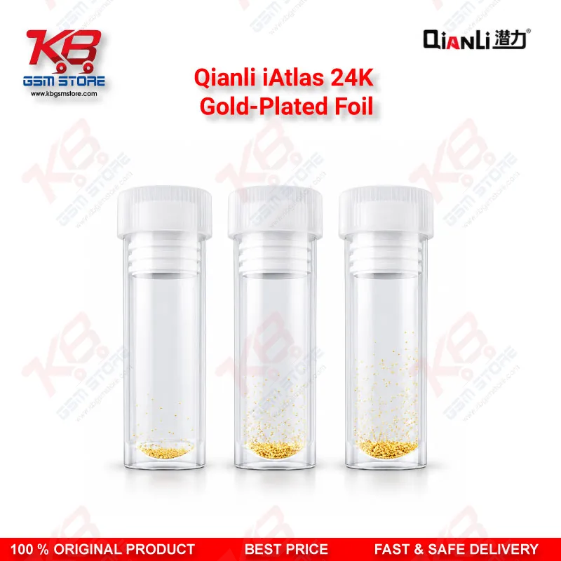 Qianli iAtlas 24K Gold-Plated Foil – Explosion-Proof Reballing Support Gasket for Motherboard Middle Frame & Chip Soldering