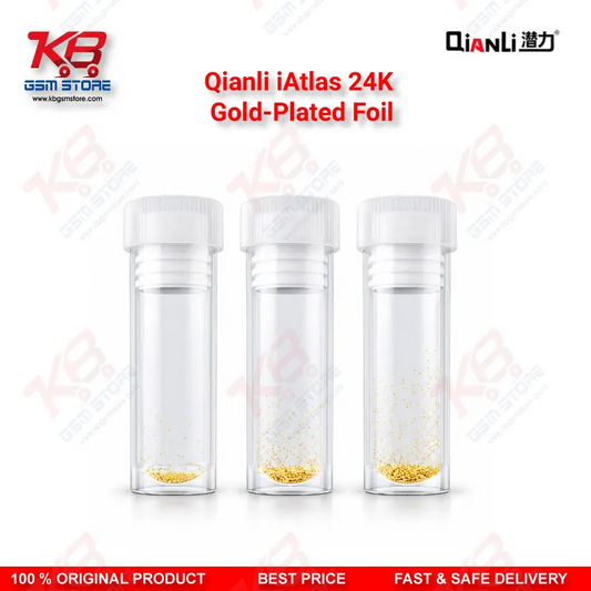 Qianli iAtlas 24K Gold-Plated Foil – Explosion-Proof Reballing Support Gasket for Motherboard Middle Frame & Chip Soldering