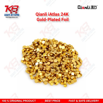 Qianli iAtlas 24K Gold-Plated Foil – Explosion-Proof Reballing Support Gasket for Motherboard Middle Frame & Chip Soldering