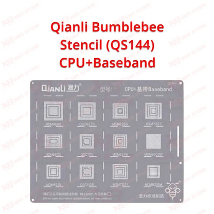 Qianli Bumblebee Stencil (QS144) CPU+Baseband