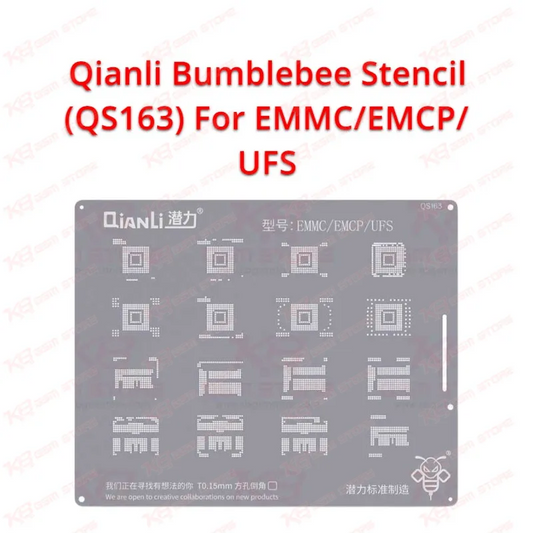 Qianli Bumblebee Stencil (QS163) For EMMC/EMCP/UFS