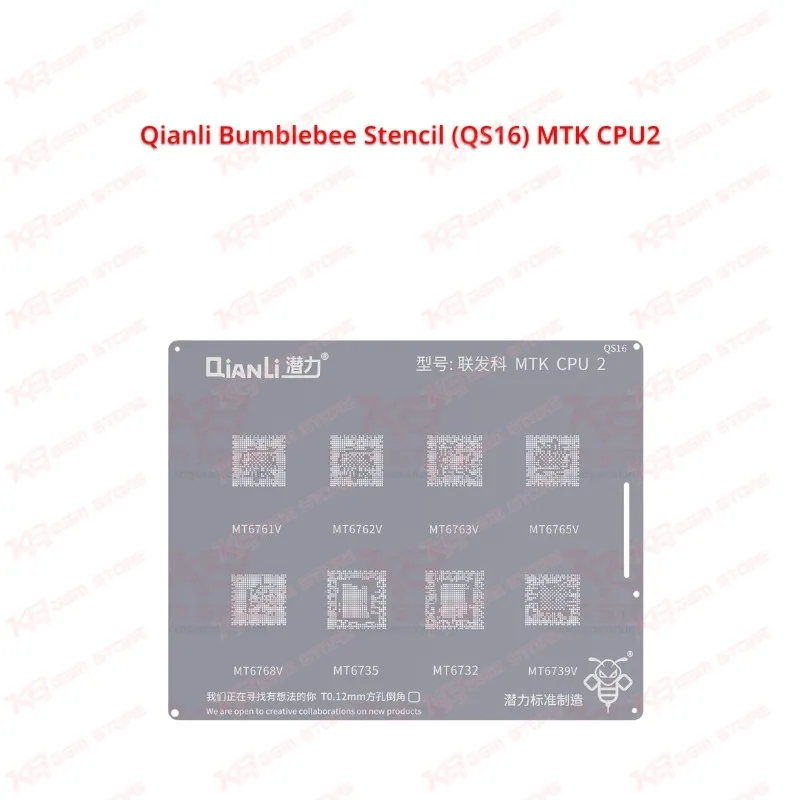 Qianli Bumblebee Stencil (QS16) MTK CPU2