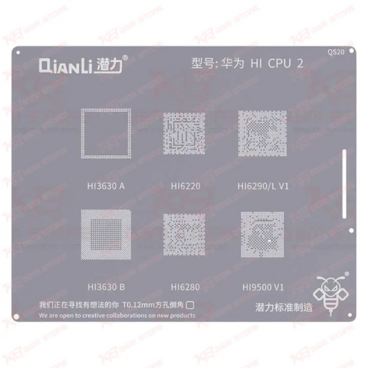 Qianli Bumblebee Stencil (QS20) Huawei HI CPU2
