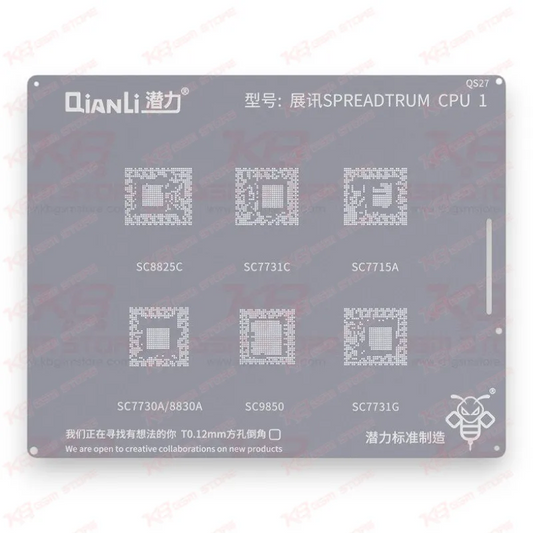 Qianli Bumblebee Stencil (QS27) Spreatrum CPU1