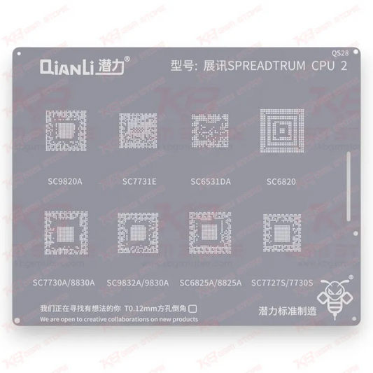 Qianli Bumblebee Stencil (QS28) Spreatrum CPU2