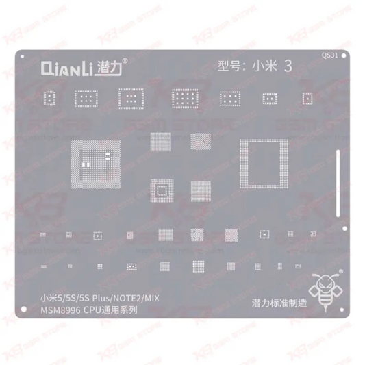 Qianli Bumblebee Stencil (QS31) Xiaomi 3