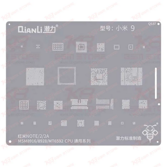 Qianli Bumblebee Stencil (QS37) For Xiaomi 9