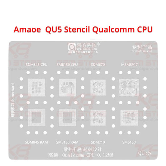 Qualcomm CPU QU5 Stencil AMAOE