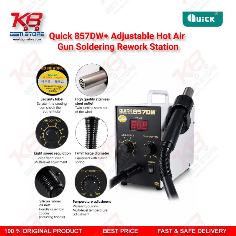 Quick 857DW+ SMD Rework Station