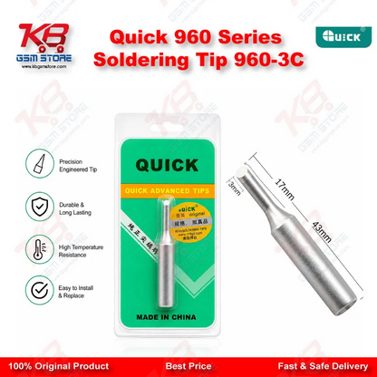 Quick 960 Series Soldering Tip 960-3C