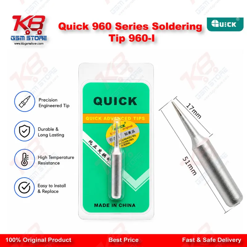 Quick 960 Series Soldering Tip 960-I
