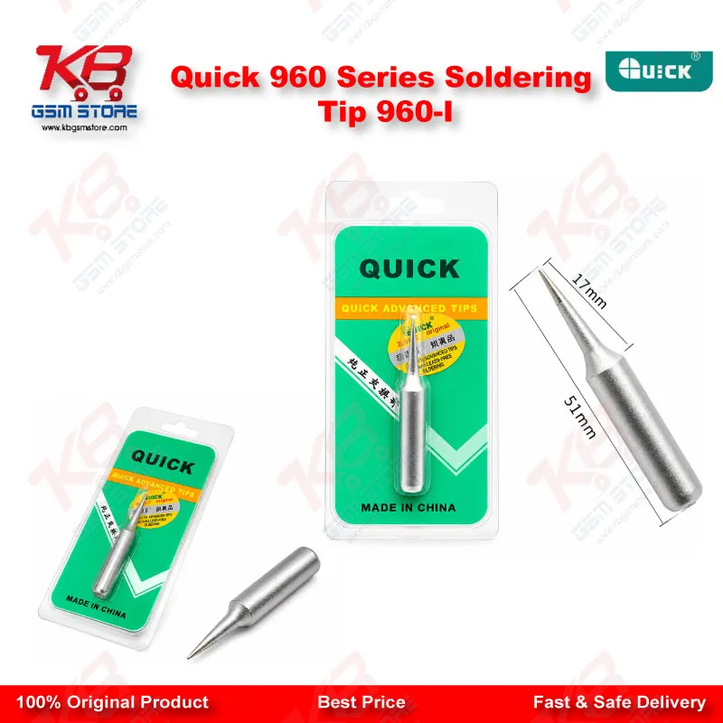 Quick 960 Series Soldering Tip 960-I
