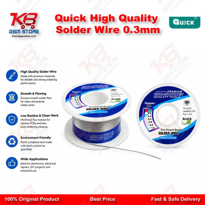 Quick High Quality Solder Wire 0.3mm