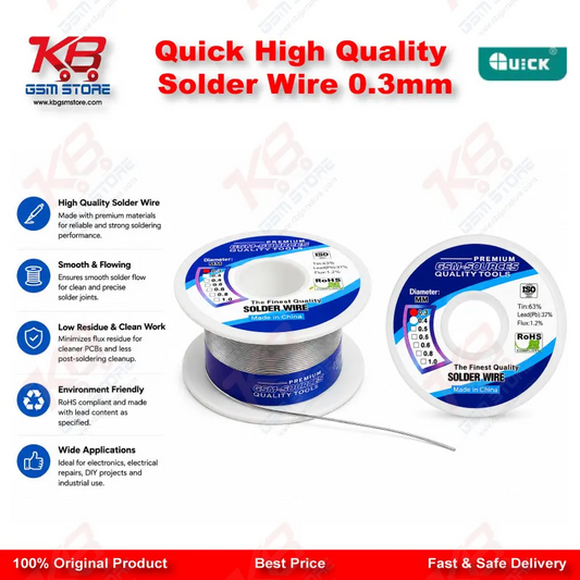 Quick High Quality Solder Wire 0.3mm
