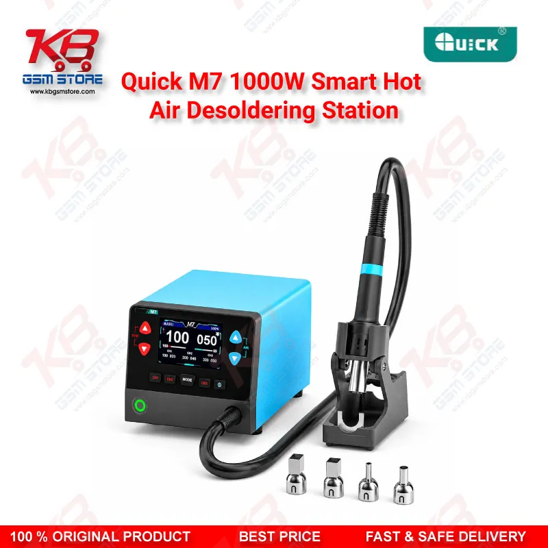 Quick M7 1000W Smart Hot Air Desoldering Station