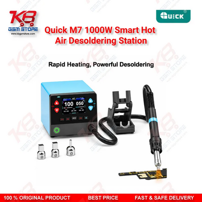 Quick M7 1000W Smart Hot Air Desoldering Station