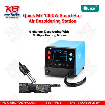 Quick M7 1000W Smart Hot Air Desoldering Station