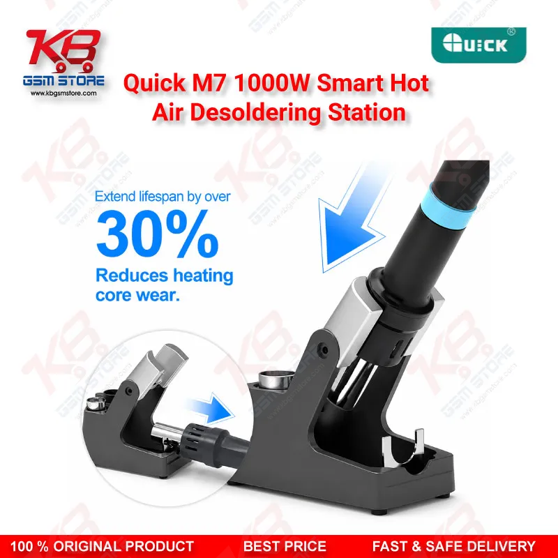 Quick M7 1000W Smart Hot Air Desoldering Station