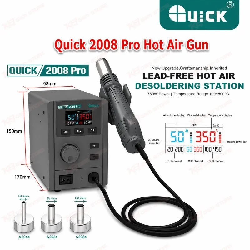 Quick 2008 Pro Hot Air Gun