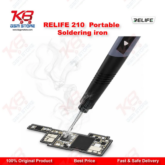 RELIFE RL-210 Portable Soldering Iron 60W OLED Display for Mobile Repair