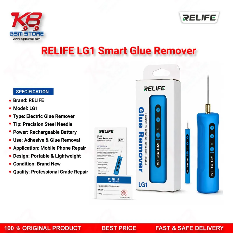 RELIFE LG1 Smart Glue Remover for Curved Screen & OCA Adhesive Removal