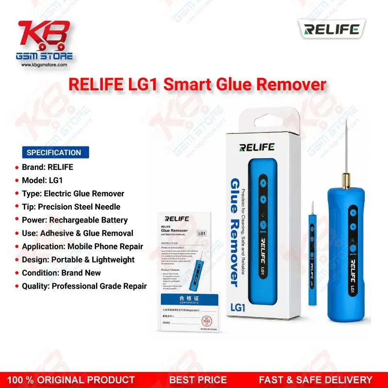 RELIFE LG1 Smart Glue Remover for Curved Screen & OCA Adhesive Removal