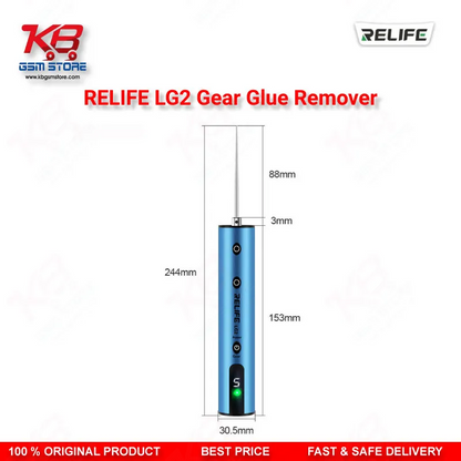 RELIFE LG2 Gear Glue Remover – Intelligent OCA Adhesive Removal Tool