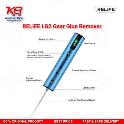 RELIFE LG2 Gear Glue Remover – Intelligent OCA Adhesive Removal Tool