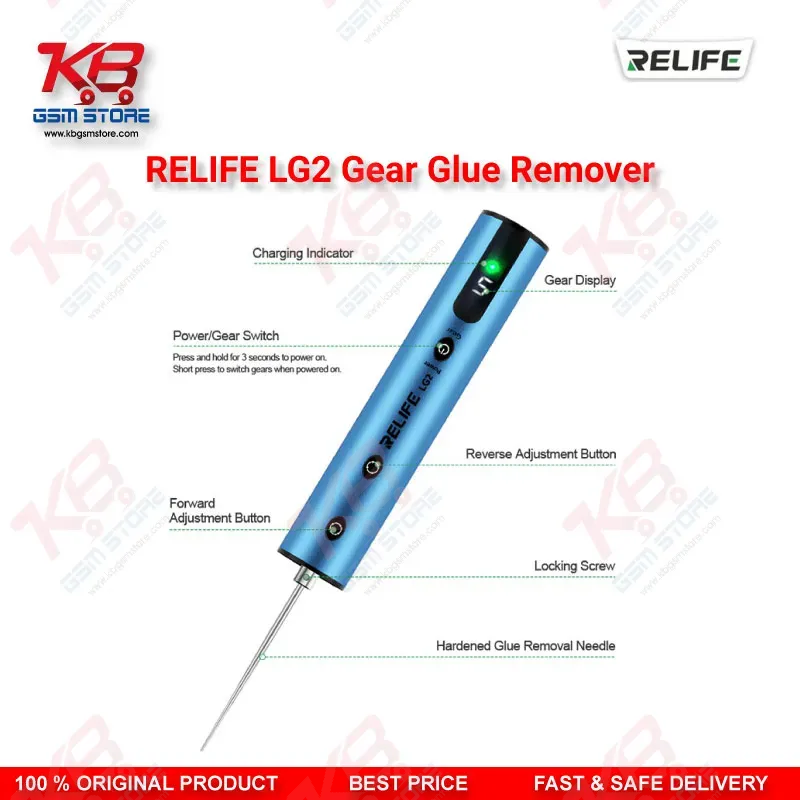 RELIFE LG2 Gear Glue Remover – Intelligent OCA Adhesive Removal Tool