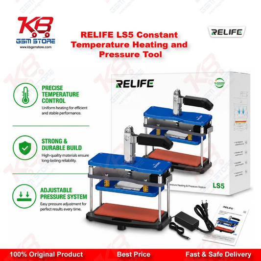 RELIFE LS5 Constant Temperature Heating and Pressure Tool for Back Cover and Middle Frame Restoration