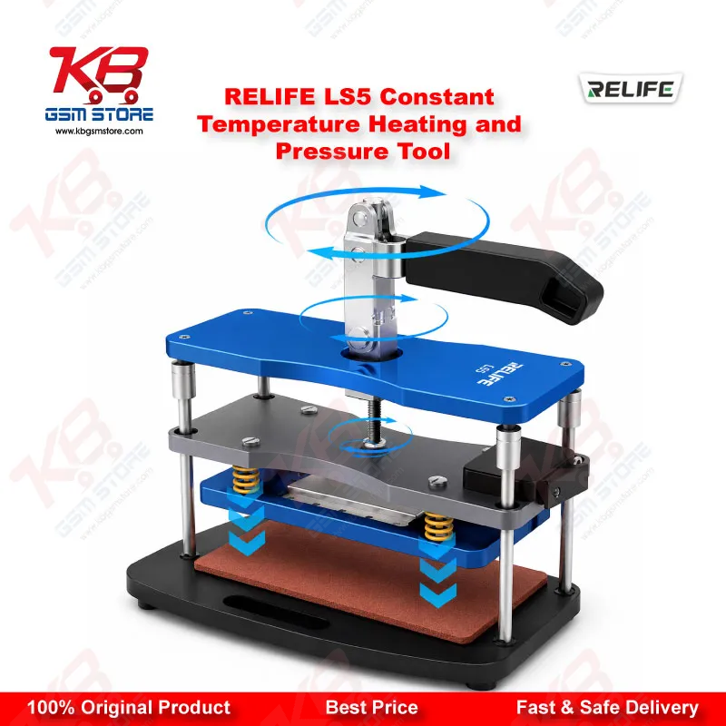 RELIFE LS5 Constant Temperature Heating and Pressure Tool for Back Cover and Middle Frame Restoration