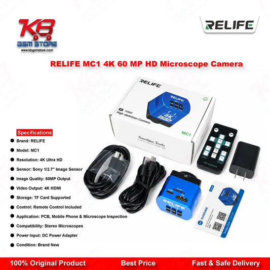 Relife MC1 4K HD Microscope Camera